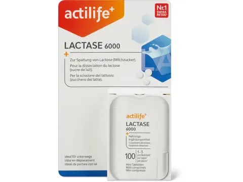 Actilife · Comprimés Lactase · 6000 UI 100 pièces