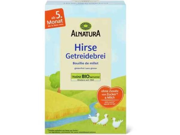 Alnatura · Bouillie de millet · Bio, 5 mois 250g