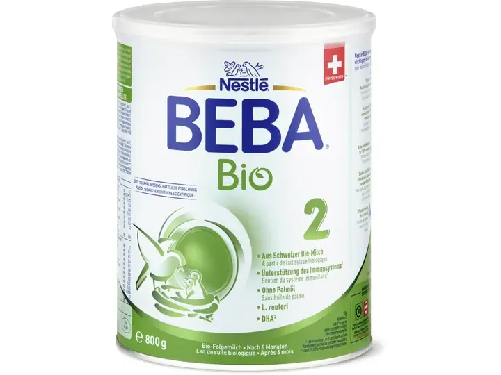 Nestlé Optipro 2 · BEBA Lait de suite · Bio, à partir de 6 mois 800g