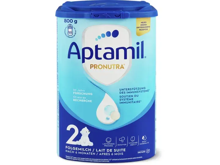 Aptamil Pronutra 2 · Lait de suite · après 6 mois  800g