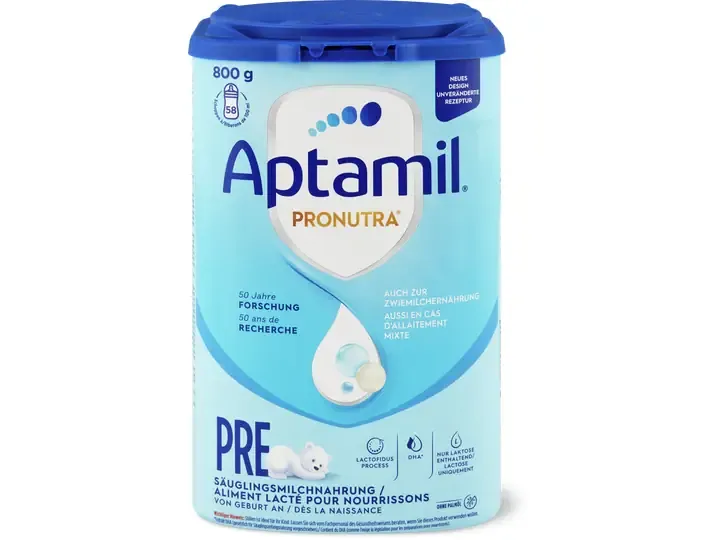 Aptamil Pronutra PRE · Lait premier âge · dès la naissance 800g