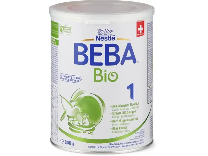Nestlé Optipro 1 · BEBA Lait pour nourrissons · Bio, Dès la naissance 800g