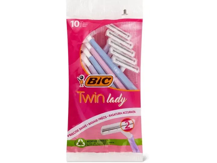Bic Twin Lady · Rasoirs jetables · Double lame