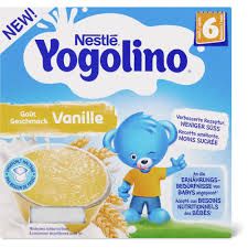 Nestlé Yogolino · Yogourt vanille · après 8 mois 4pces