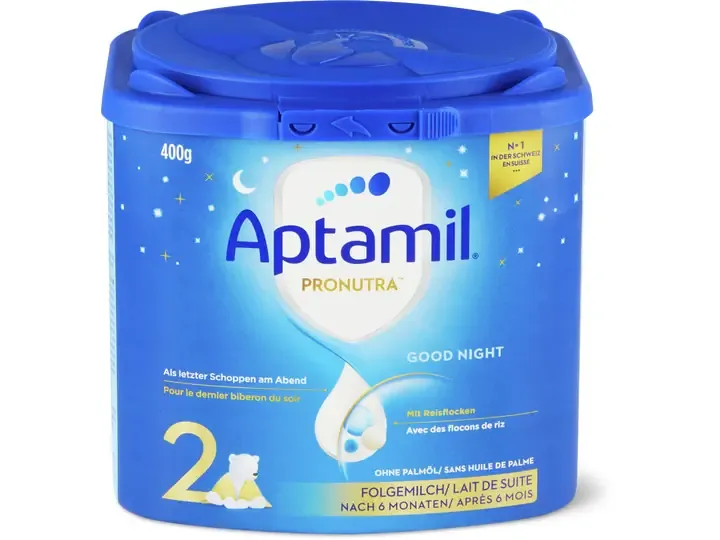 Aptamil Pronutra 2 · Lait de suite Good Night 400g