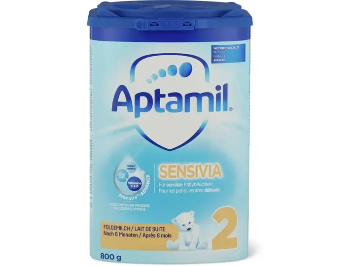 Aptamil Sensivia 2 · Lait spécial · après 6 mois 800g
