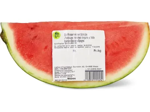 Pastèque · Bio, tranche 1 kg