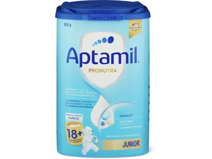 Aptamil Pronutra 18+ Junior · Lait de suite · Vanille, après 18 mois  800g