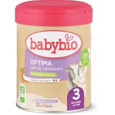 Babybio · Lait de suite Optima 3 · Bio, de 10 mois à 3 ans , Sans sucre ajouté  800g