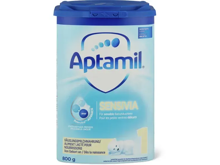 Aptamil Sensivia 1 · Lait spécial · dès la naissance 800g