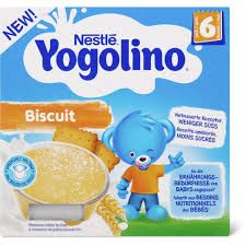 Nestlé Yogolino · Biscuit au yogourt · Après 6 mois  4pces