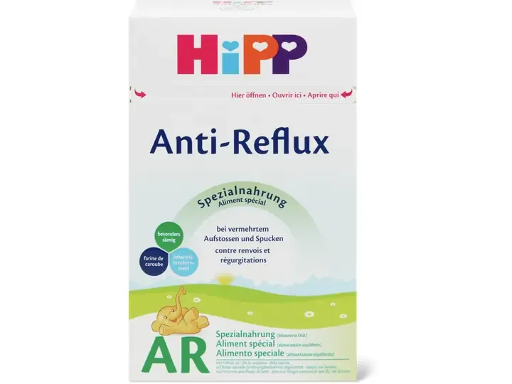 Hipp · Aliment spécial Anti-reflux · Bio, dès la naissance 600g