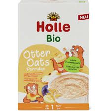 Holle · Porridge Otter Oats aux pommes, bananes et prunes · Bio, Dès 1 an  200g