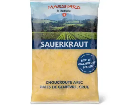Choucroute avec baies de genièvre 400g