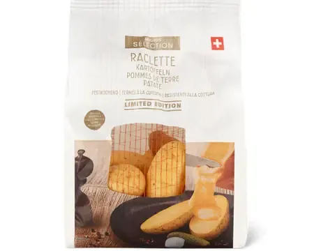 Sélection · Pommes de terre à raclette 1kg