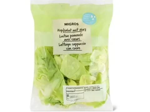 Laitue pommée avec coeurs 200g