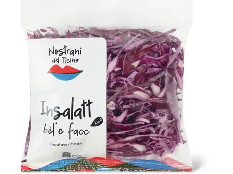 Cabis rosso julienne · Nostrani del Ticino 200g