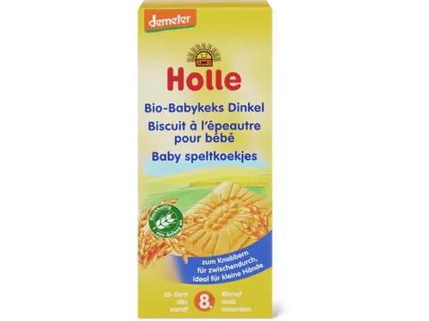 Holle · Biscuits à l'épeautre · Demeter, Bio, à partir de 8 mois 150g