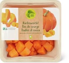 Courge · en dés, crue 400g