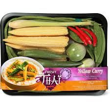 Légumes thaï · curry jaune 1 pièce