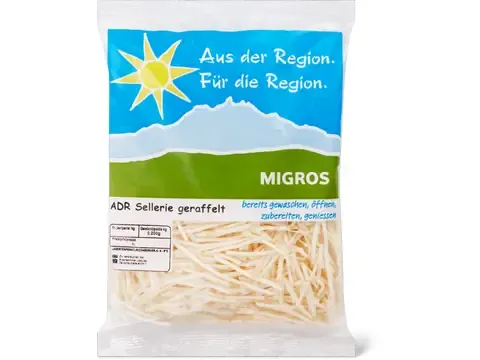 Céleri · De la région, cru et râpé 200g