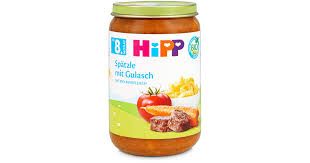 Hipp · Spaetzle avec goulasch · Bio, 250 g
