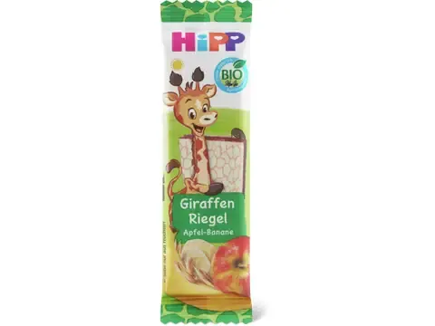 Hipp · Barres aux fruits · Bio, Pomme Banane Avoine, à partir de 1 an 23g
