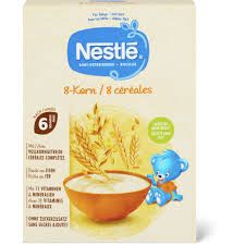 Nestlé · Bouillie aux 8 céréales · après 6 mois 160g