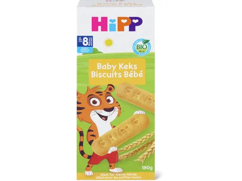 Hipp · Biscuit bébé · Bio, Dès le 8e mois 180g