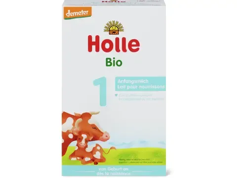 Holle · Lait pour nourrissons 1 · Bio, Demeter, Lait de vache, dès la naissance 400g