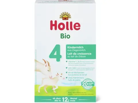Holle · Lait de croissance 4 · Bio, au lait de chèvre, à partir de 12 mois  400g