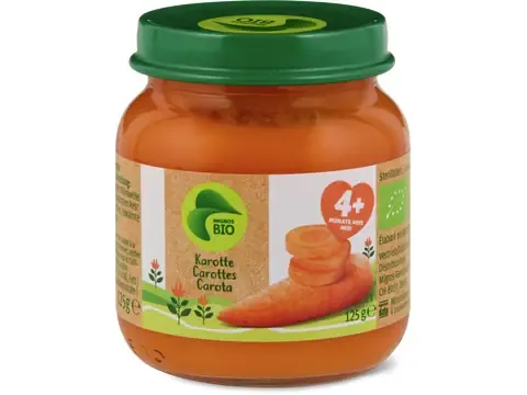 Carottes · Bio, à partir de 4 mois 125g