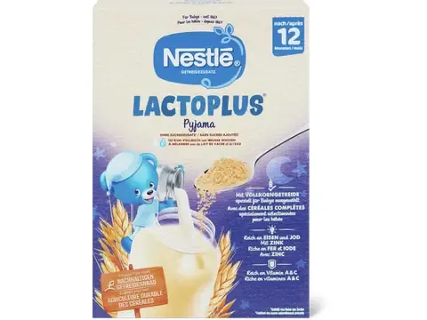Nestlé Lactoplus · Complément de céréales · après 12 mois, Sans sucre ajouté 400g