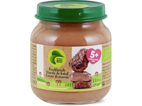 Viande de bœuf · Bio, à partir de 5 mois 125g