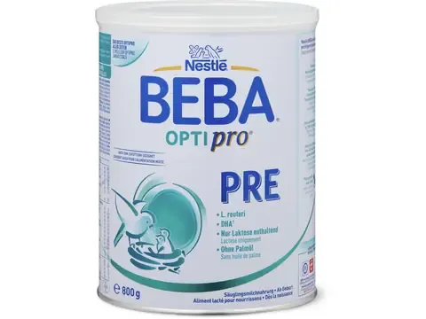 Nestlé Optipro PRE · BEBA Lait pour nourrissons PRE · Dès la naissance  800g