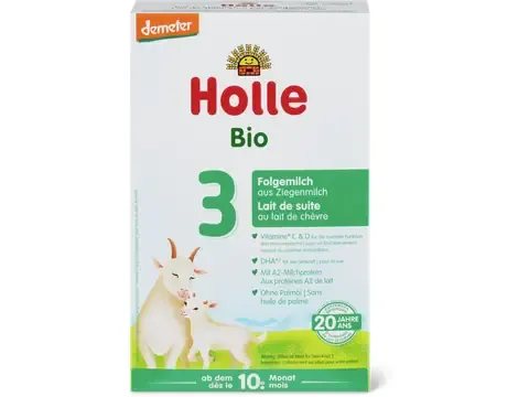 Holle · Lait de suite 3 · Demeter, Bio, Lait de chèvre, à partir de 10 mois  400g