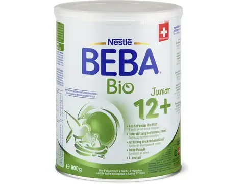 Nestlé Optipro 12+ Junior · BEBA Lait de suite · Bio, après 12 mois  800g