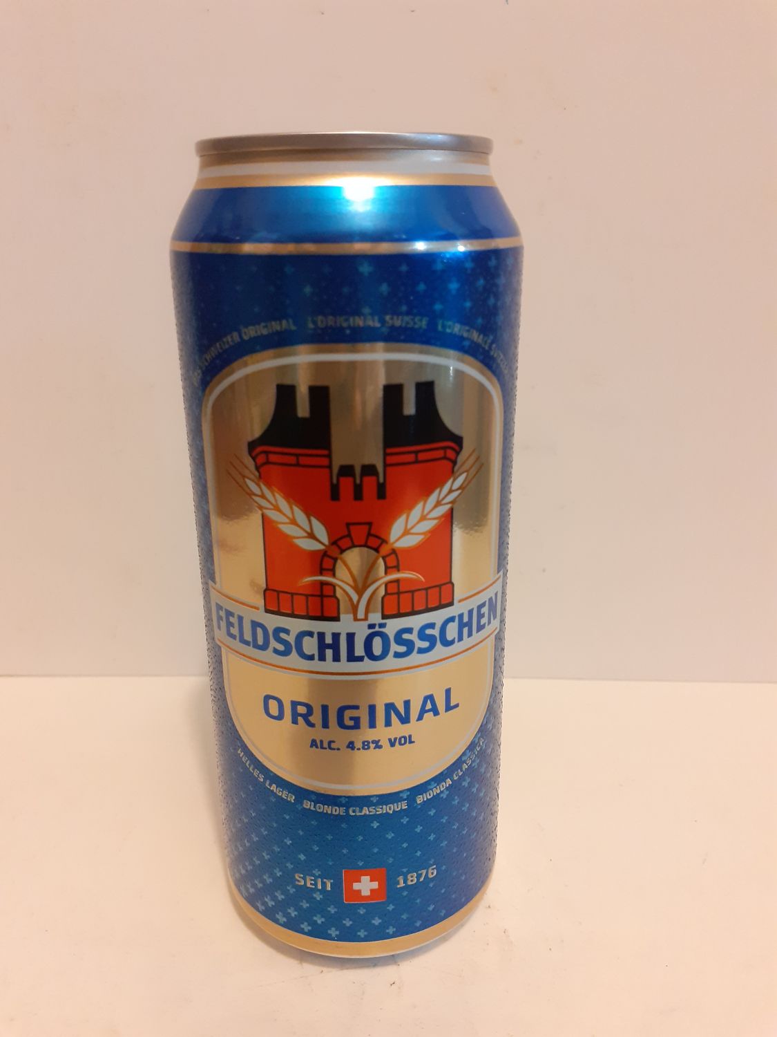 Feldschlosschen ORIGINAL biere 50 cl/4,8 % alc