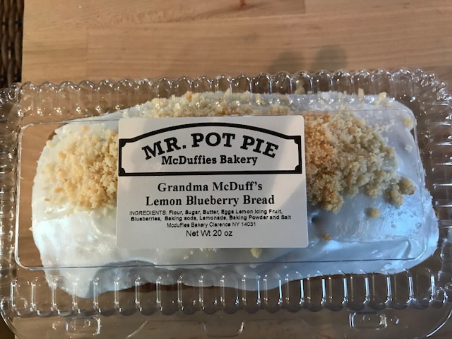 Lemon Blueberry Bread