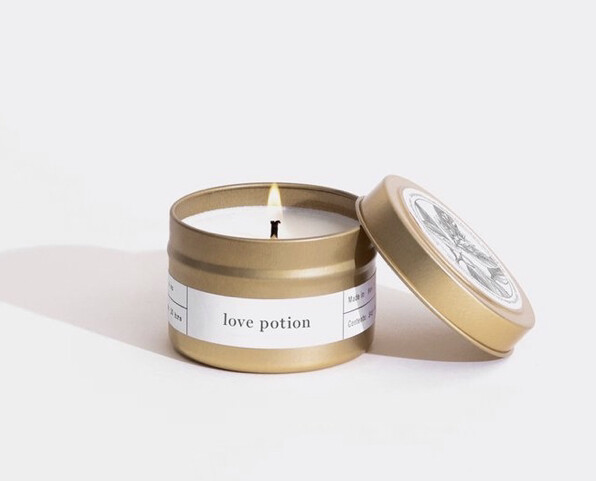 Brooklyn Candle, Gold Travel, Love Potion