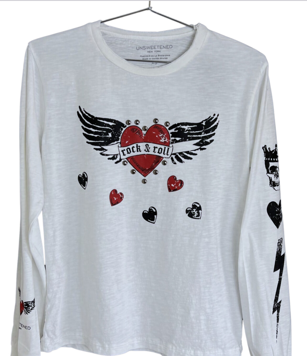 Unsweetened, Rock and Roll Angel LS Tee