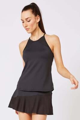Lija, 4570, Multipanel Skirt, Black