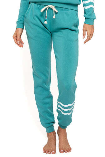 Sol Angeles, Women's Waves Jogger, Turquoise