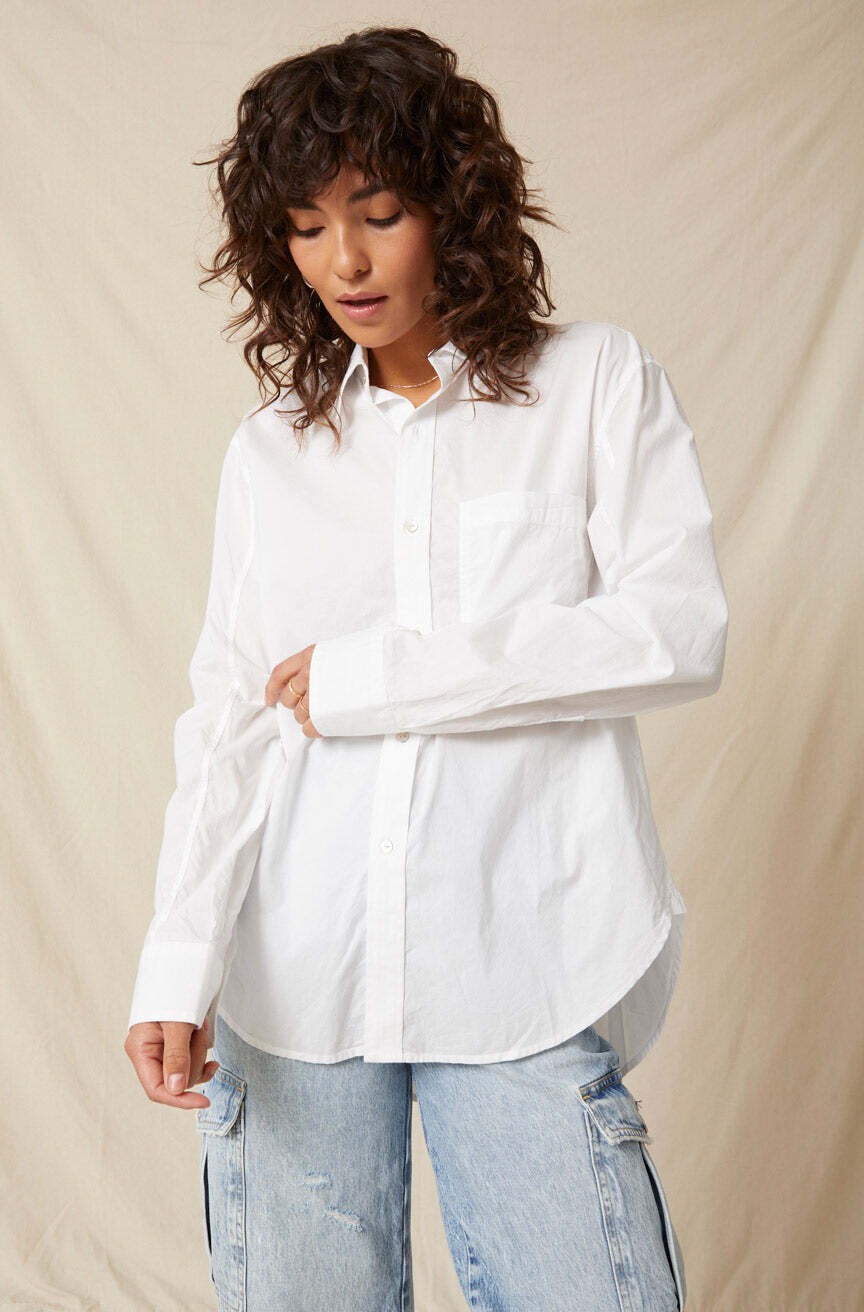 AMO Denim, Ruth Oversized Shirt, White