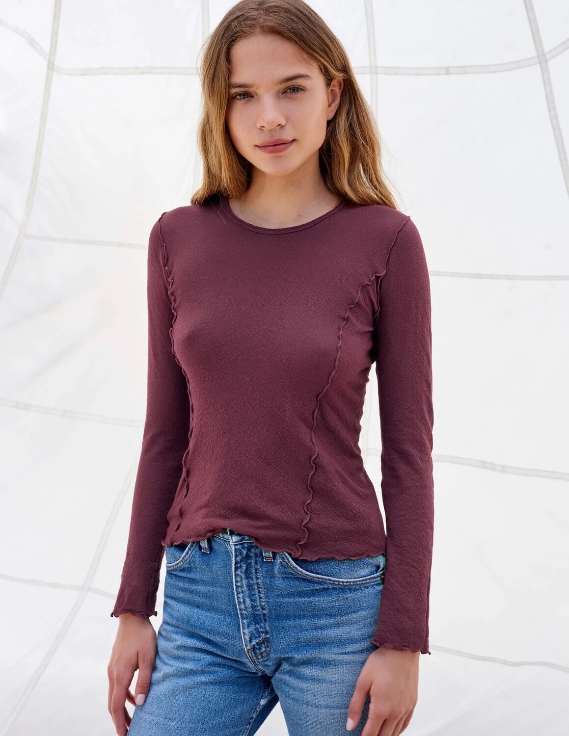 Sundry, Pinched Long Sleeve