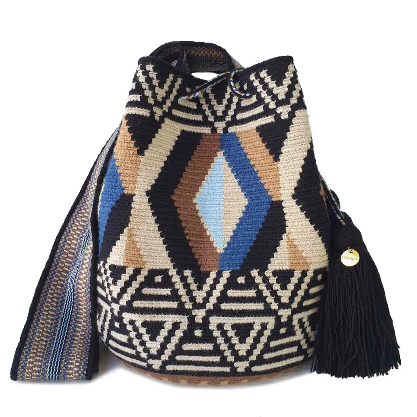 Lombia, Guaricha Wayuu Crochet Crossbody