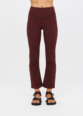 The Upside, Thia Flare, Chocolate Houndstooth