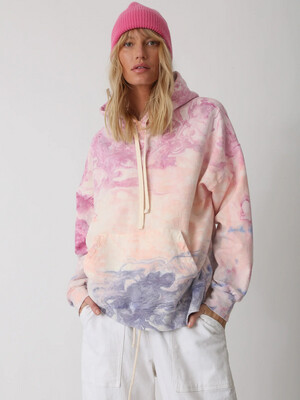 Electric and Rose, Taylor Hoodie, Marble Rose