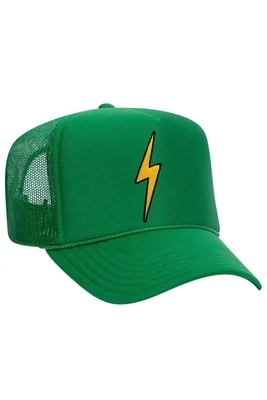 Aviator Nation, Bolt trucker hat, KELLY GREEN