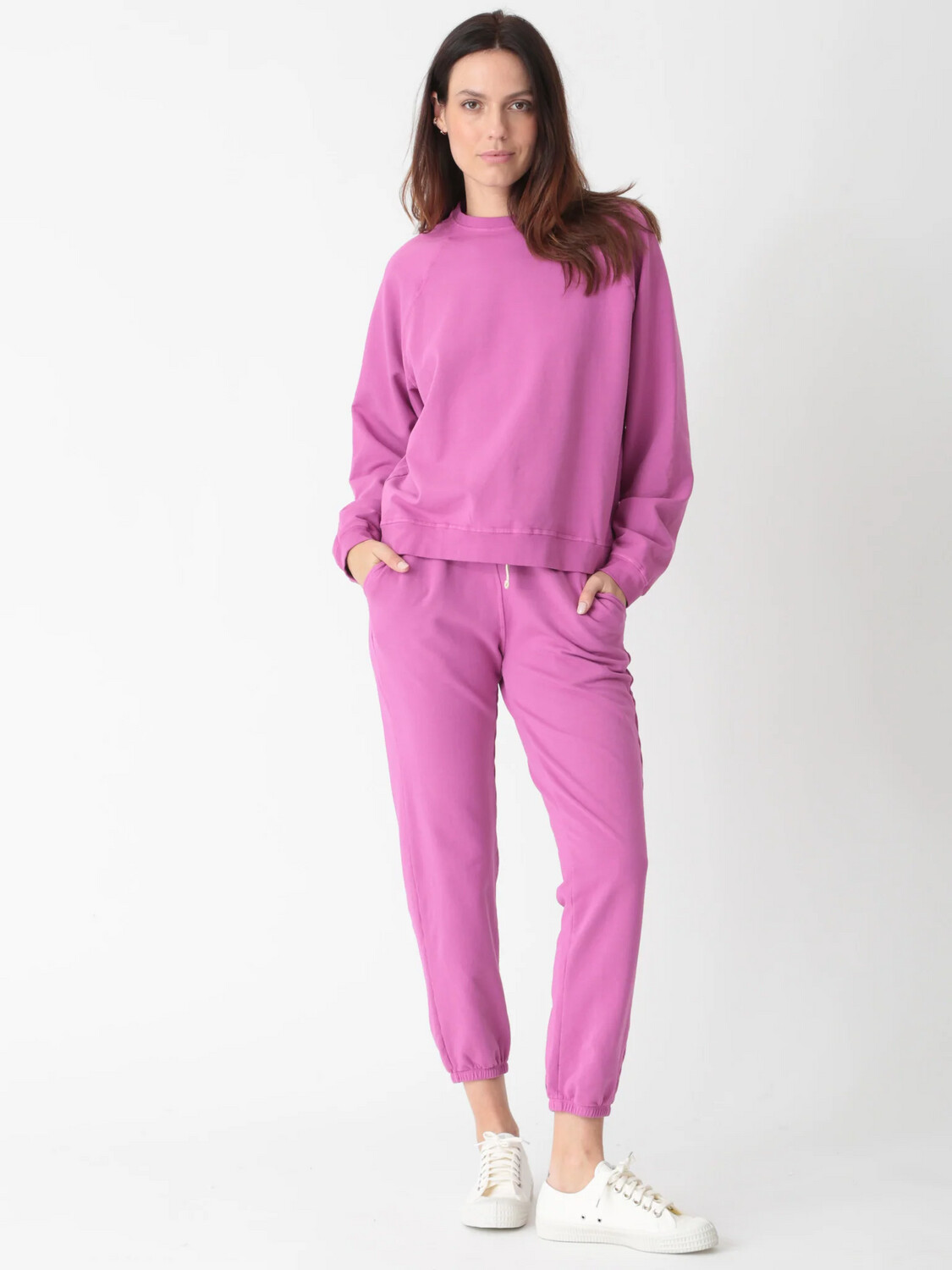 Electric and Rose, Ronan Pullover, Phlox (Pink)